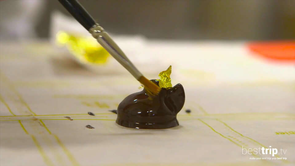 Hand-Made, Gold Chocolates